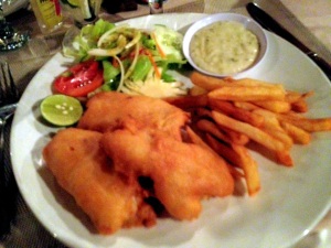 My fish and chips