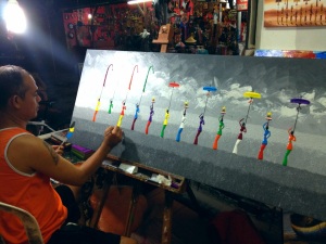 The painting shop in South Sanur