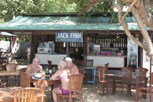 Jack Fish from the beach side- courtesy of my dad